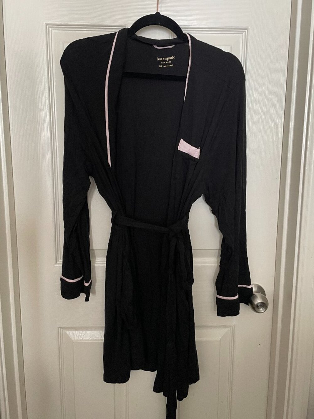 Kate Spade Black Robe - Picture 2 of 5